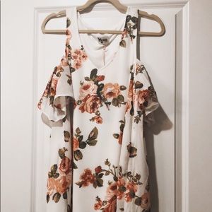 Show me your Mumu birdie ruffle dress